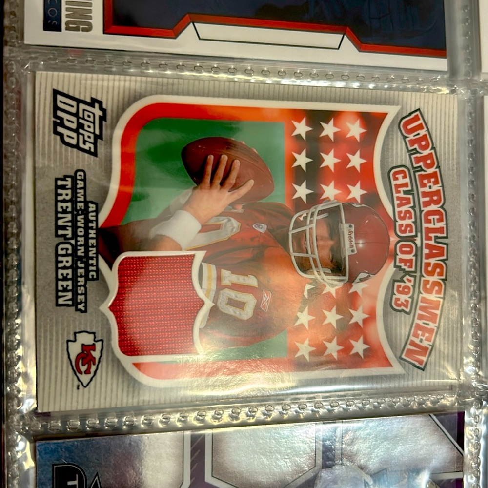 Upper all men of 93’ Trent green kc card